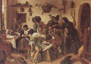 Jan Steen, Beware of Luxury